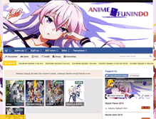 Tablet Screenshot of animefunindo.net